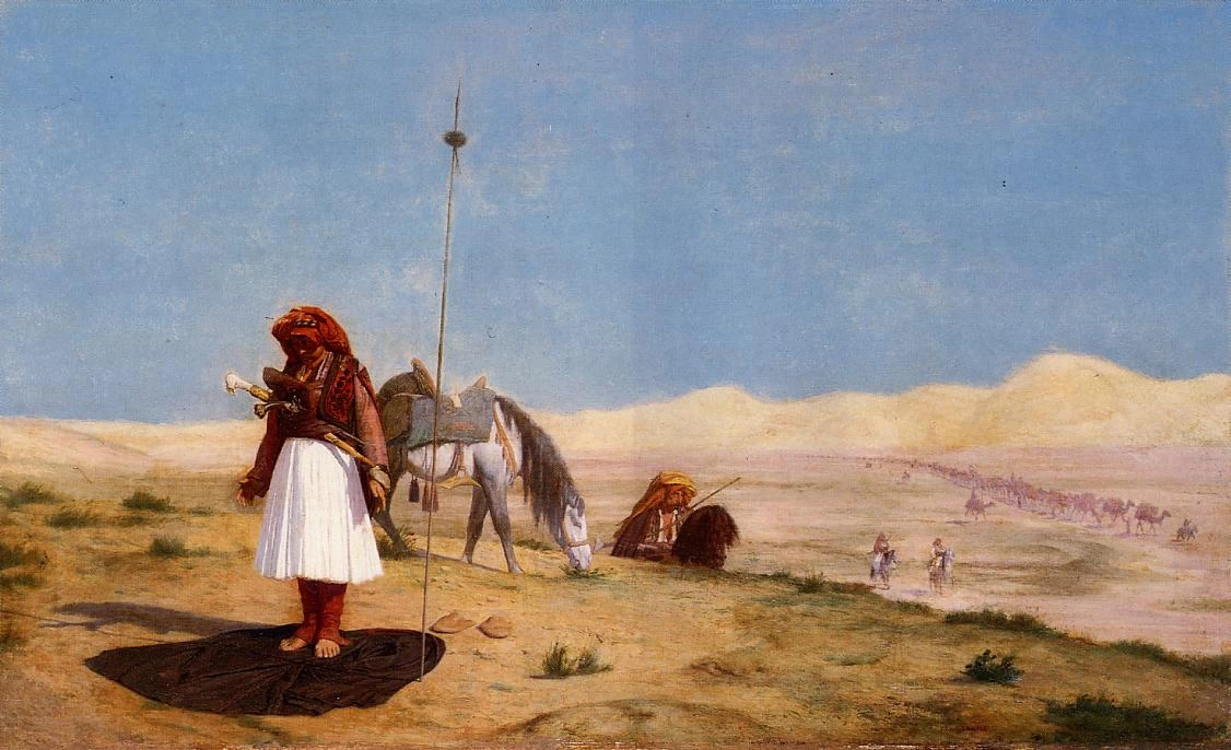 Preghiera nel deserto